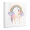 Stupell Industries Kids Nursery Unicorn Watercolor Wall Plaque Art